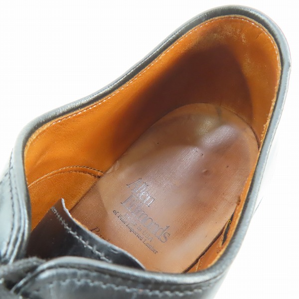 実際に弊社で買取させて頂いたAllen Edmonds/アレンエドモンズ パークアベニュー ストレートチップ 10Eの画像 4枚目