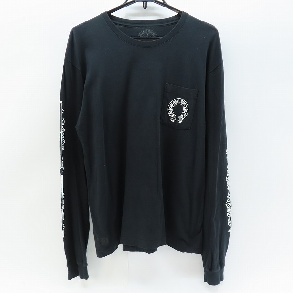 実際に弊社で買取させて頂いた【JPタグ】CHROME HEARTS/クロムハーツ ホースシュープリント ロングスリーブ/長袖 カットソー/Tシャツ/ロンT XL