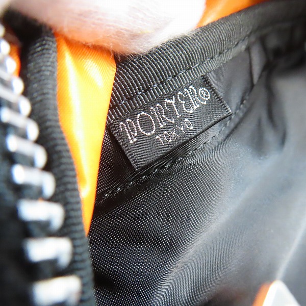 実際に弊社で買取させて頂いた(1)【未使用】PORTER/ポーター TANKER WAIST BAG L タンカー ウエストバッグ L ブラック/622-66628の画像 5枚目