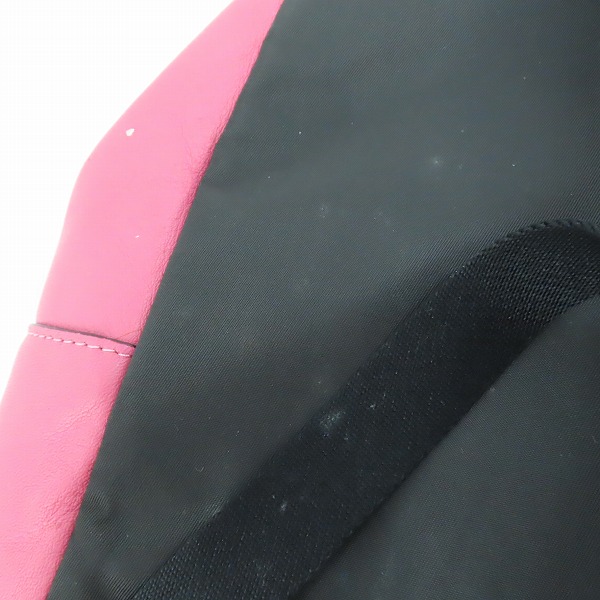 実際に弊社で買取させて頂いたCOACH/コーチ PVC×レザー シグネチャー リュックサック F32200の画像 7枚目