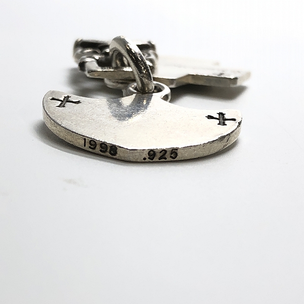 実際に弊社で買取させて頂いたCHROME HEARTS/クロムハーツ 3トリンケッツ/スリートリンケッツ ペンダントトップの画像 7枚目