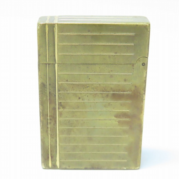 実際に弊社で買取させて頂いたS.T.Dupont/エステーデュポン GATSBY/ギャッツビー ガスライター ゴールドの画像 1枚目