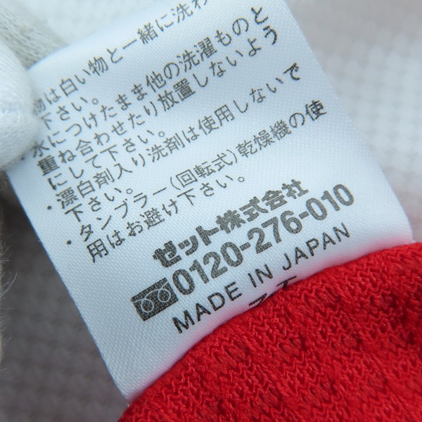 実際に弊社で買取させて頂いたZETT×BEAMS/ゼット×ビームス 東京ヤクルトスワローズ #23 青木宣親 ユニフォーム/Lの画像 4枚目