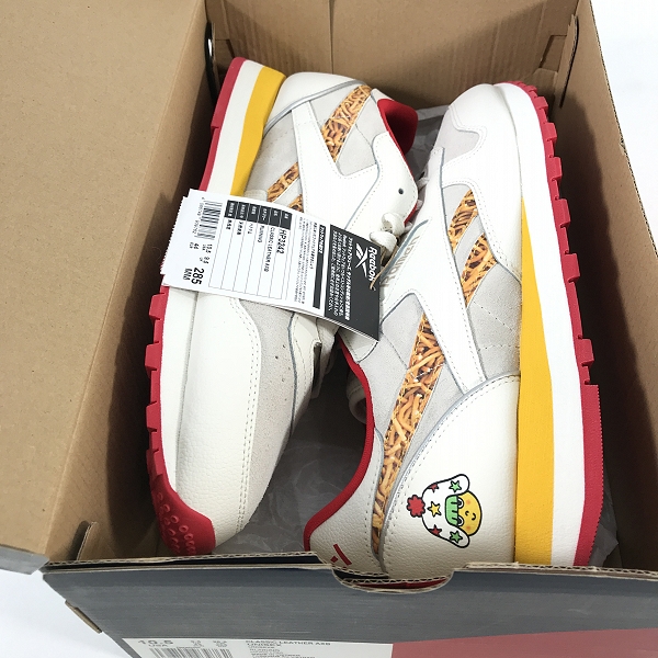 実際に弊社で買取させて頂いた【未使用】Reebok×atmos×BABY STAR/リーボック×アトモス×ベビースター CLASSIC LEATHER/スニーカー HP3242/28.5の画像 7枚目