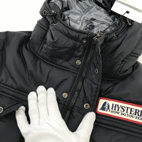 実際に弊社で買取させて頂いた【未使用】HYSTERIC GLAMOUR/ヒステリックグラマー PRIMALOFT JACKET ワッペン付 中綿ジャケット 0234AB02/Sの画像 7枚目