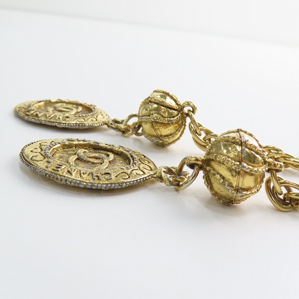 実際に弊社で買取させて頂いたCHANEL/シャネル ヴィンテージ ココマーク  チェーン ベルトの画像 3枚目