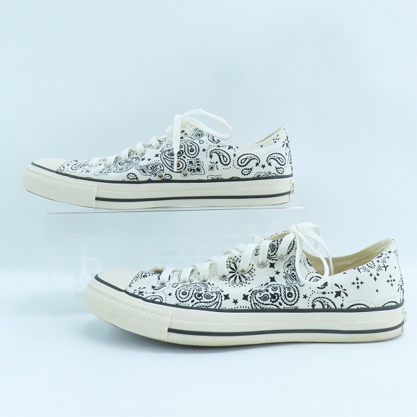 実際に弊社で買取させて頂いたCONVERSE/コンバース ALL STAR BANDANA OX/オールスター バンダナ 1SC825/30.0の画像 3枚目
