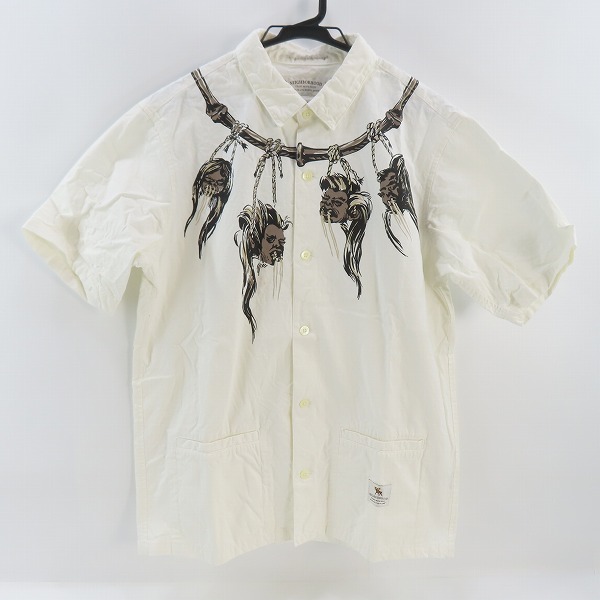 実際に弊社で買取させて頂いたNEIGHBORHOOD/ネイバーフッド SHRUNKEN HEADS/C-SHIRT/シャツ 161AQNH-SHM05/M