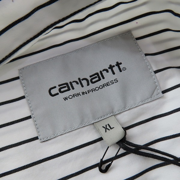 実際に弊社で買取させて頂いた【未使用】Carhartt WIP/カーハートダブリューアイピー S/S LINUS SHIRT/ライナスシャツ I033028-24S/XLの画像 2枚目