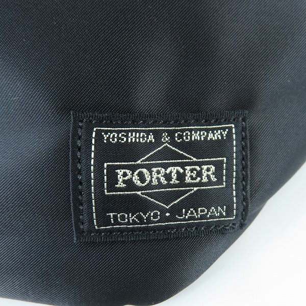実際に弊社で買取させて頂いた(1)【未使用】PORTER/ポーター TANKER WAIST BAG L タンカー ウエストバッグ L ブラック/622-76628の画像 4枚目