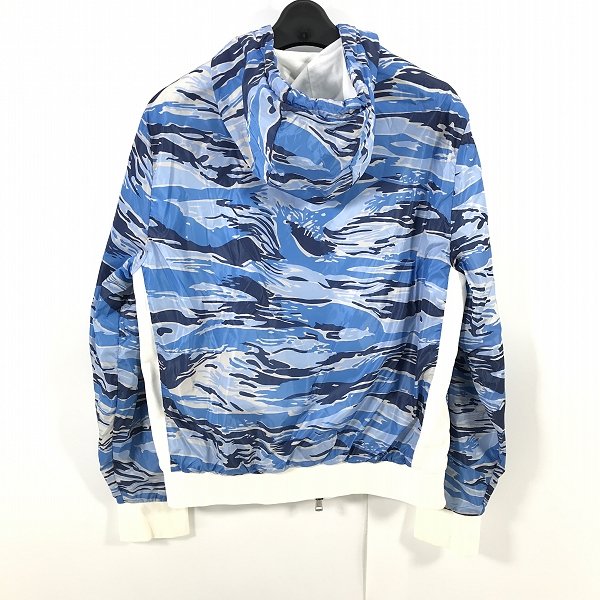 実際に弊社で買取させて頂いた【JPタグ】MONCLER/モンクレール MAGLIA CARDIGAN ナイロン ジップアップ ジャケット 510918413700/Lの画像 1枚目