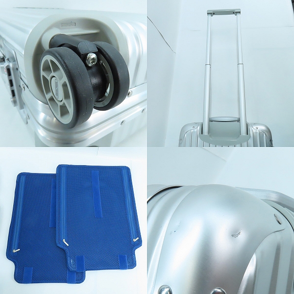 実際に弊社で買取させて頂いたRIMOWA/リモワ TOPAS/トパーズ 4輪 キャリーケース/バッグ 923.52 32Lの画像 7枚目