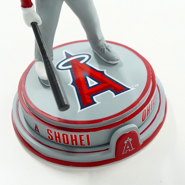 実際に弊社で買取させて頂いたFOCO/フォコ BIG HEADS ロサンゼルス・エンゼルス ＃17 大谷翔平 打者 ボブルヘッド フィギュア 首振り 回転の画像 5枚目