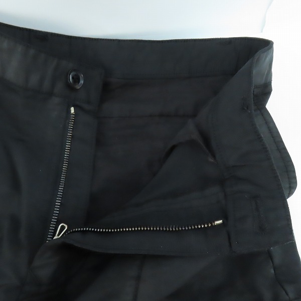 実際に弊社で買取させて頂いたRoen/ロエン ナイロン/ポリエステル ワイド カーゴパンツ 07033004 /Fの画像 5枚目