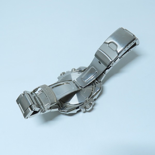 実際に弊社で買取させて頂いたSEIKO/セイコー PERPETUAL CALENDAR/パーペチュアルカレンダー クォーツ 腕時計 100M 6A32-00E0【動作未確認】の画像 3枚目