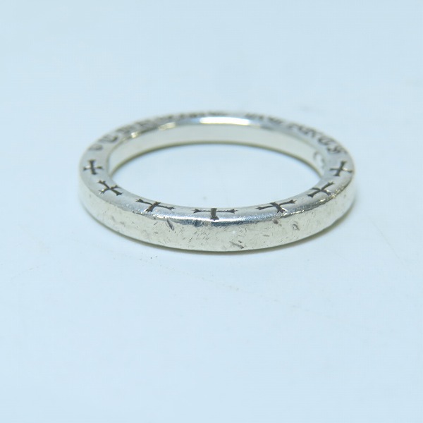 実際に弊社で買取させて頂いたCHROME HEARTS/クロムハーツ NTFLリング/15号の画像 2枚目