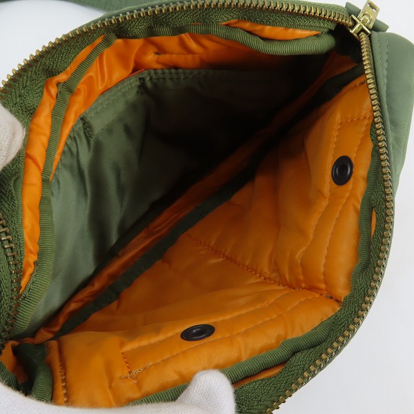 実際に弊社で買取させて頂いたPORTER/ポーター ショルダーバッグ カーキの画像 5枚目