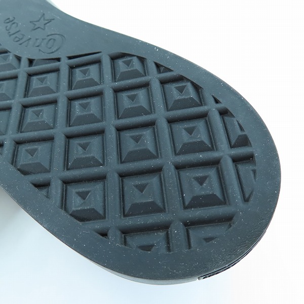 実際に弊社で買取させて頂いたCONVERSE/コンバース ALL STAR COUPE LEATHER OX オールスター クップ レザー ブラック 31301811/27.5の画像 6枚目