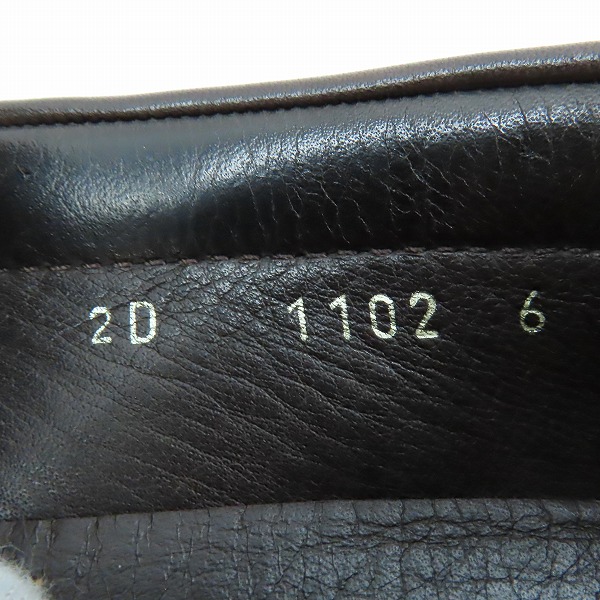実際に弊社で買取させて頂いたPRADA/プラダ レザー ドライビング/スリッポンシューズ/6の画像 5枚目