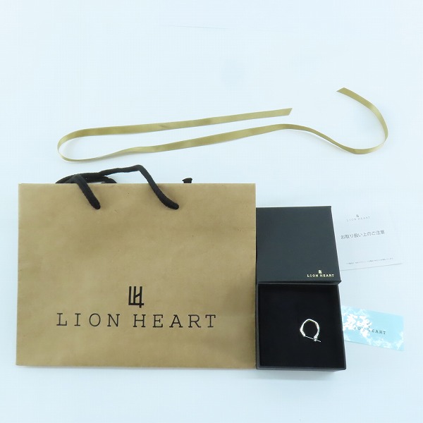 実際に弊社で買取させて頂いたLION HEART/ライオンハート シルバー クロッシングピアス の画像 7枚目