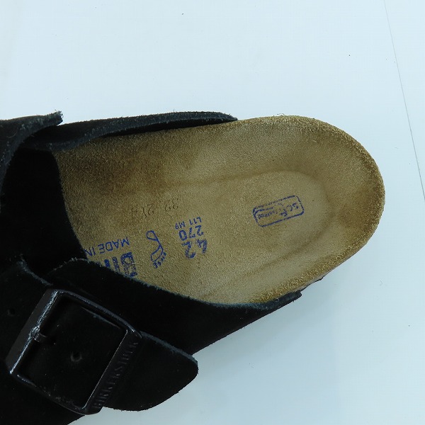 実際に弊社で買取させて頂いたBIRKENSTOCK/ビルケンシュトック BOSTON BS/ボストン サンダル スウェード 27の画像 4枚目