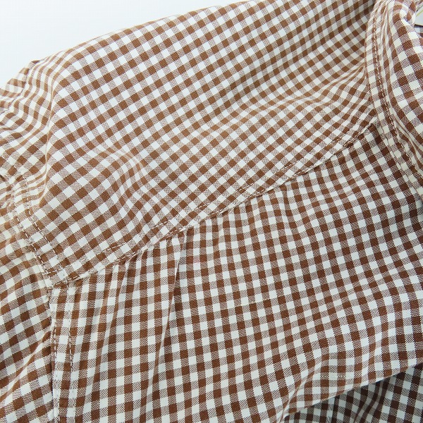 実際に弊社で買取させて頂いたTENDERLOIN/テンダーロイン T-HOPPER 長袖シャツ/ギンガムチェック/Lの画像 4枚目