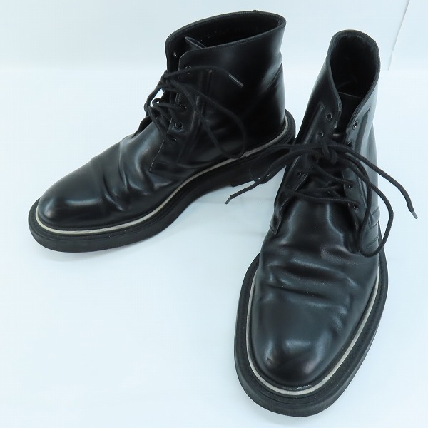 実際に弊社で買取させて頂いたChristian Dior/クリスチャンディオール レースアップ レザー シューズ/ブーツ/42