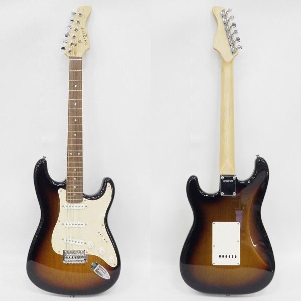 実際に弊社で買取させて頂いた★TARGET by FERNANDES/ターゲット ストラトキャスターType エレキギター ソフトケース付の画像 1枚目