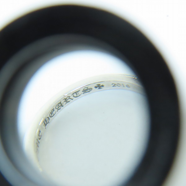 実際に弊社で買取させて頂いたCHROME HEARTS/クロムハーツ BBBLGM WEDDING バブルガムウェディングリング 6.5号の画像 7枚目