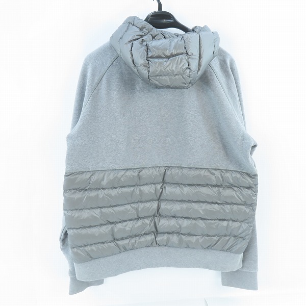 実際に弊社で買取させて頂いた【JPタグ】MONCLER/モンクレール MAGLIA CARDIGAN ダウン切り替え パーカー D20918400600/XXLの画像 1枚目