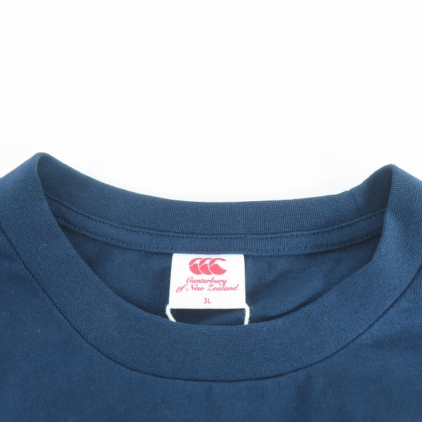 実際に弊社で買取させて頂いた【未使用】CANTERBURY/カンタベリー HEAVY CREW TEE/ヘビークルーティー 長袖Tシャツ/RA424616/3Lの画像 5枚目