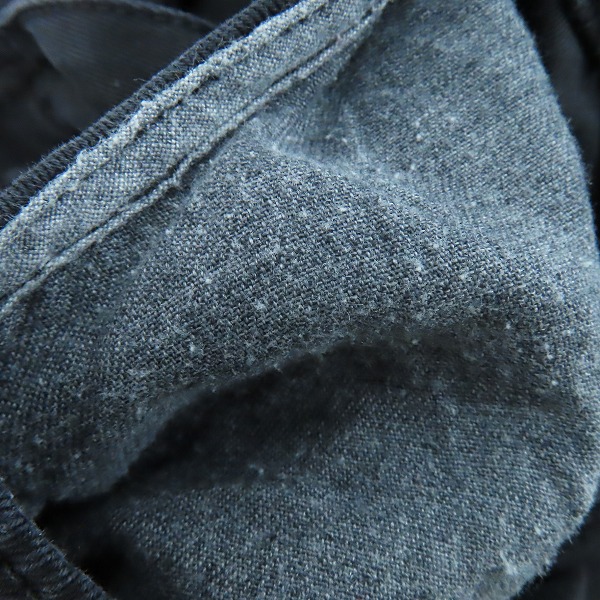 実際に弊社で買取させて頂いたVERSACE CLASSIC/ヴェルサーチクラシック コットン ワイドパンツ ブラック/34の画像 7枚目