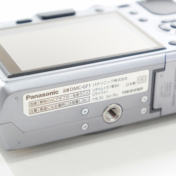 実際に弊社で買取させて頂いたPanasonic/パナソニック LUMIX DMC-GF1 ミラーレス一眼 デジタルカメラ ボディ 動作確認済みの画像 6枚目