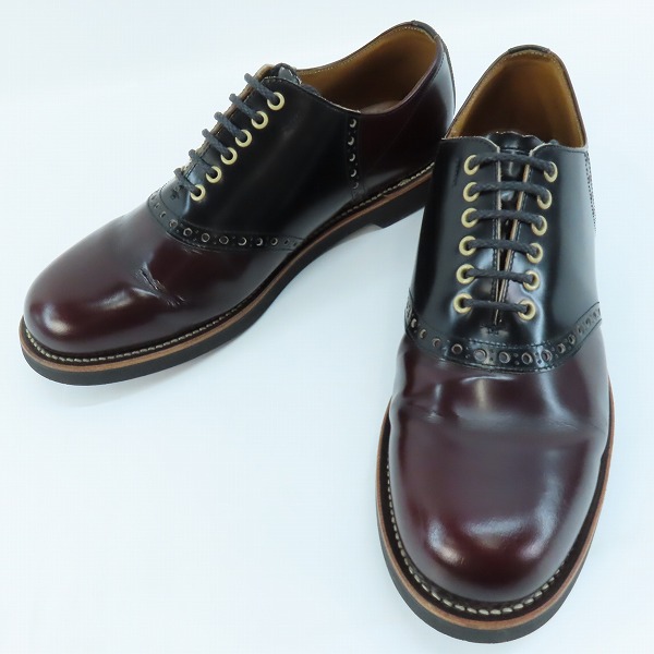 実際に弊社で買取させて頂いたGLADHAND×REGAL/グラッドハンド×リーガル サドルシューズ 606S/28