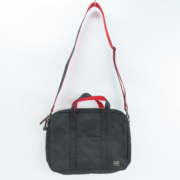 実際に弊社で買取させて頂いたPORTER×ILS共同企画/ポーター L-fine/エルファイン 2way ショルダーバッグの画像 4枚目