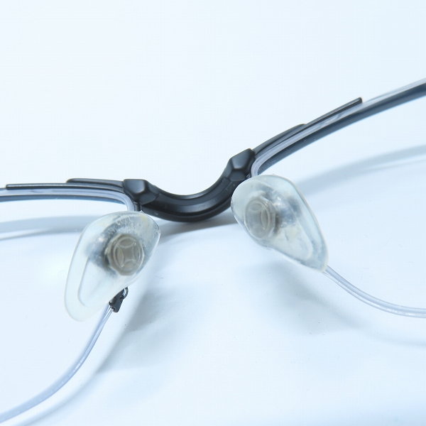 実際に弊社で買取させて頂いた999.9/フォーナインズ 限定 ハーフリム メガネフレーム/アイウェア 眼鏡 SP-12Tの画像 3枚目