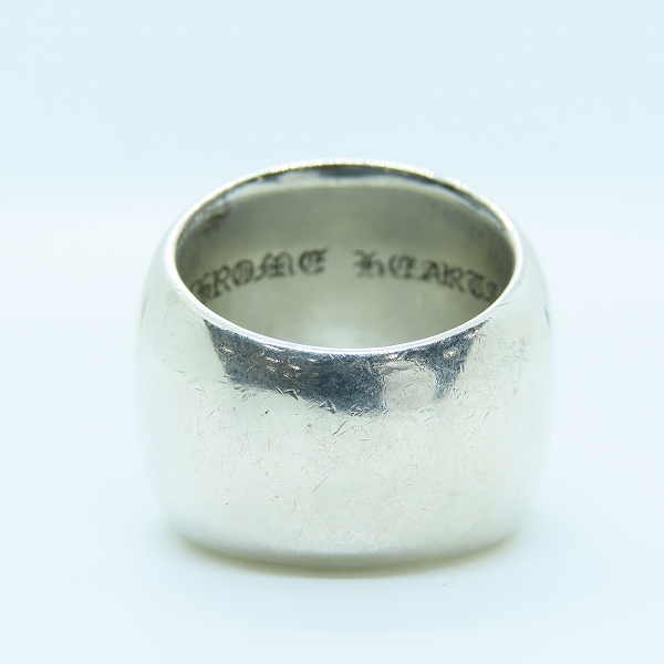 実際に弊社で買取させて頂いた【インボイス原本】CHROME HEARTS/クロムハーツ クラシックオーバルスターリング/18.5-19.5号の画像 3枚目