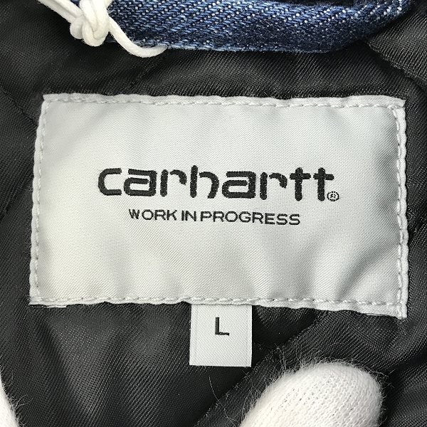 実際に弊社で買取させて頂いたCarhartt WIP/カーハート OG DETROIT JACKET デトロイトジャケット I031370 Lの画像 2枚目