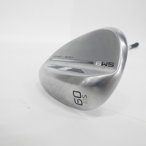 実際に弊社で買取させて頂いたTitleist/タイトリスト VOKEY DESIGN/ボーケイデザイン SM9 ウェッジ 60°/10S BV FLEX:WEDGEの画像 2枚目