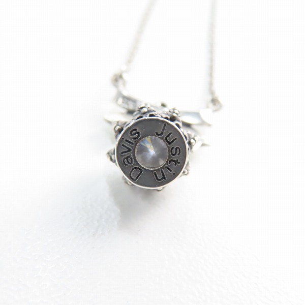 実際に弊社で買取させて頂いたJustin Davis/ジャスティンデイビス PETIT FADEIT リボン クラウン ネックレスの画像 4枚目