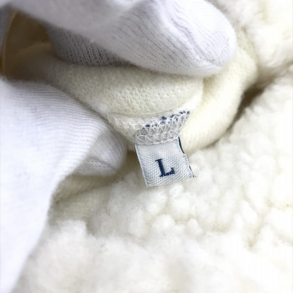 実際に弊社で買取させて頂いた【JPタグ】MONCLER GENIUS/モンクレール ジーニアス MAGLIA ボア プルオーバー パーカー E20918031100/Lの画像 4枚目