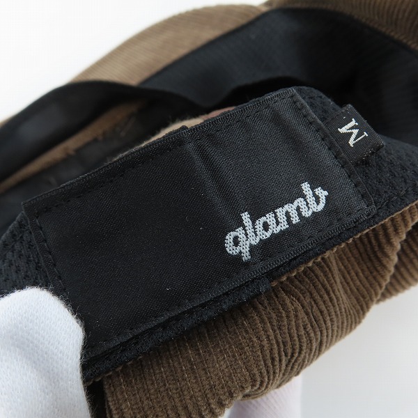 実際に弊社で買取させて頂いたglamb/グラム ハンチング/キャスケット/キャップ/帽子 Mの画像 5枚目