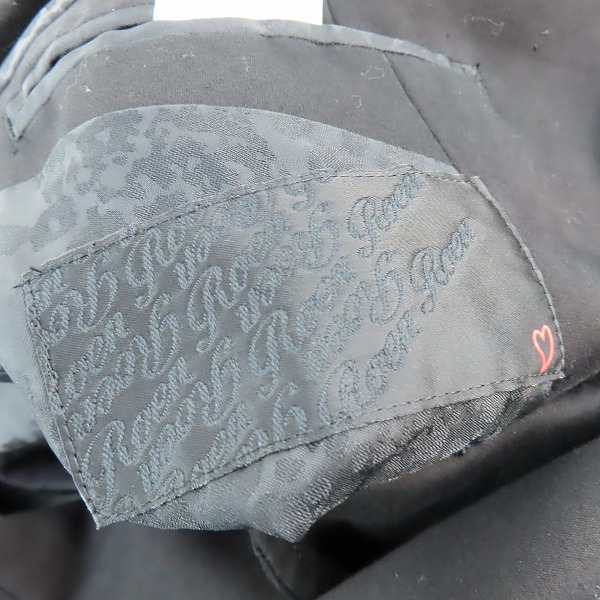 実際に弊社で買取させて頂いたRoen/ロエン スカルスタッズ ダブル ジャケット 77131026 /48の画像 2枚目