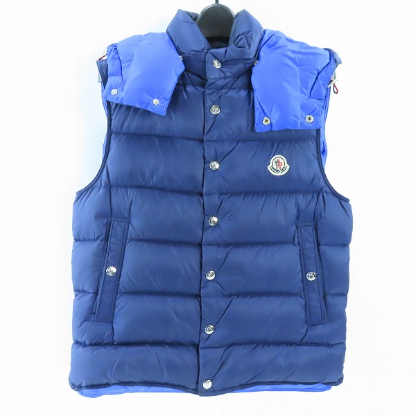 実際に弊社で買取させて頂いた【JPタグ】MONCLER/モンクレール BILLECART/ビルカール/メンズ フード ダウンベスト E20914338649/1