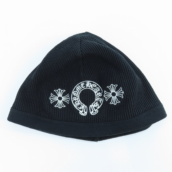 実際に弊社で買取させて頂いた【JPタグ】CHROME HEARTS/クロムハーツ サーマルビーニーキャップ CHプラス/ホースシュー