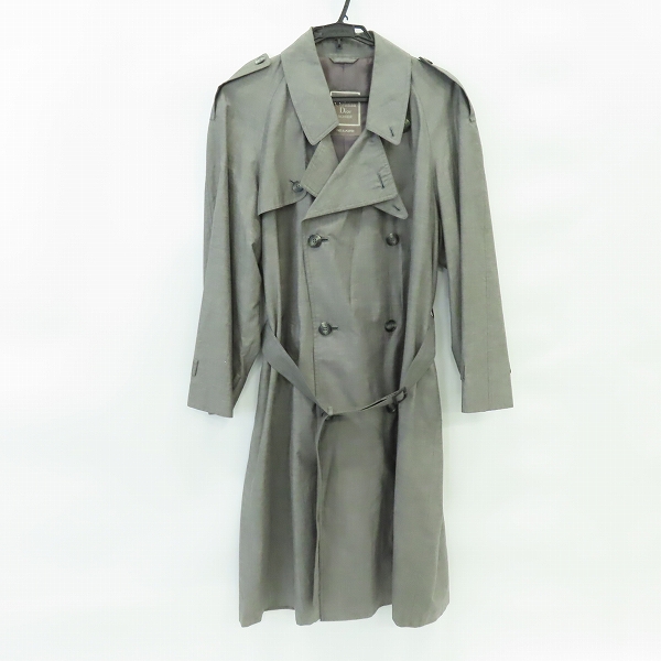 実際に弊社で買取させて頂いたChristian Dior monsieur/クリスチャンディオール ムッシュ コート 裏地ロゴ総柄/L