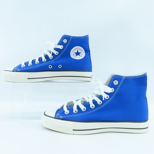 実際に弊社で買取させて頂いたCONVERSE/コンバース CANVAS ALL STAR J HI ブルー /8の画像 3枚目