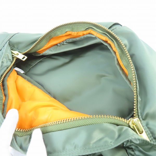 実際に弊社で買取させて頂いた【未使用】PORTER/ポーター TANKER WAIST BAG (L) タンカー ウエストバッグ L セージグリーン/622-76628の画像 3枚目