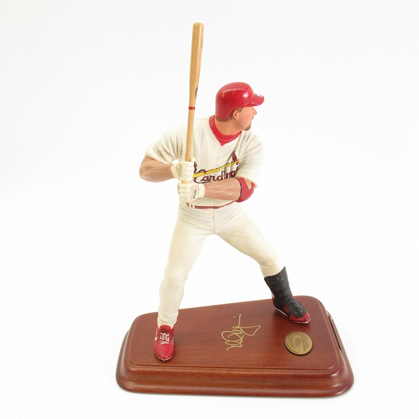 実際に弊社で買取させて頂いたTHE DANBURY MINT/ダンバリーミント MLB セントルイス・カージナルス #25 マーク・マグワイア フィギュアの画像 3枚目