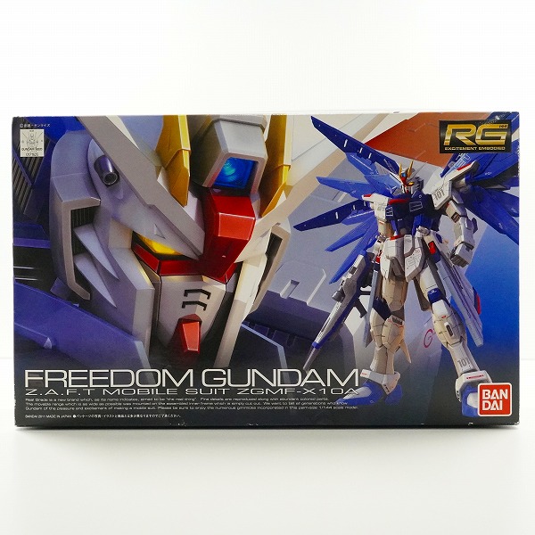 実際に弊社で買取させて頂いた【未組立】BANDAI/バンダイ 機動戦士ガンダムSEED RG 1/144 ZGMF-X10A フリーダムガンダム